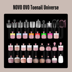 NOVO OVO label close-up showing prep information, helps confirm product details