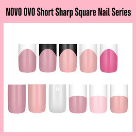 NOVO OVO lifestyle desk manicure scene showing easy DIY application convenience