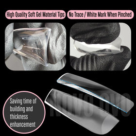 NOVO OVO pre-filed cuticle end detail for faster, no-filing prep