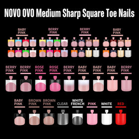 NOVO OVO scale comparison beside a toe showing coverage and proper fit
