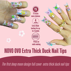NOVO OVO laid-out size array to help find perfect fit quickly