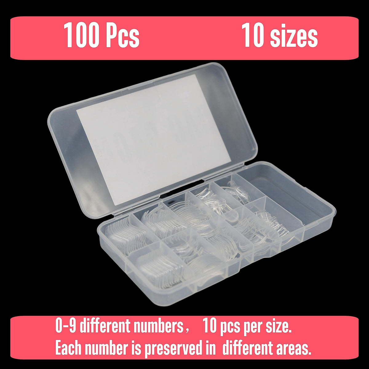 NOVO OVO numbered tip sizes visible, simplifies matching and storage benefit
