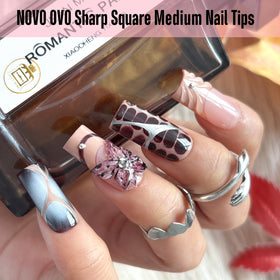 NOVO OVO soft-gel texture close-up demonstrating flexible, durable material
