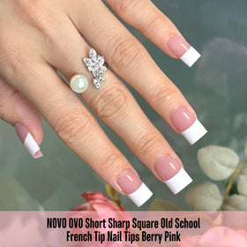 NOVO OVO thick free-edge close-up demonstrating extra strength and long-lasting wear