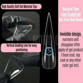 NOVO OVO tip in use during press-on application, fast event-ready result