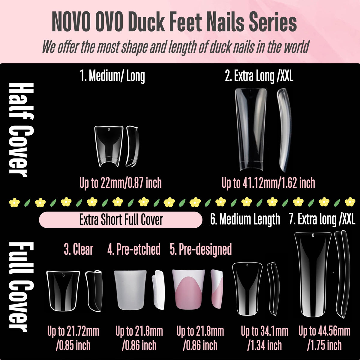 NOVO OVO side profile showing wide duck-feet flare, better fit