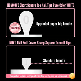 NOVO OVO product label and specs image clarifying included contents