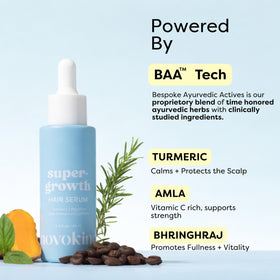 NOVOKIND label close-up highlighting active ingredients and transparency benefit