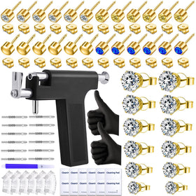 Novopiercing kit front packaging showing contents and convenience