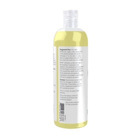 NOW avocado oil close-up of oil drop highlighting rich texture and deep hydration