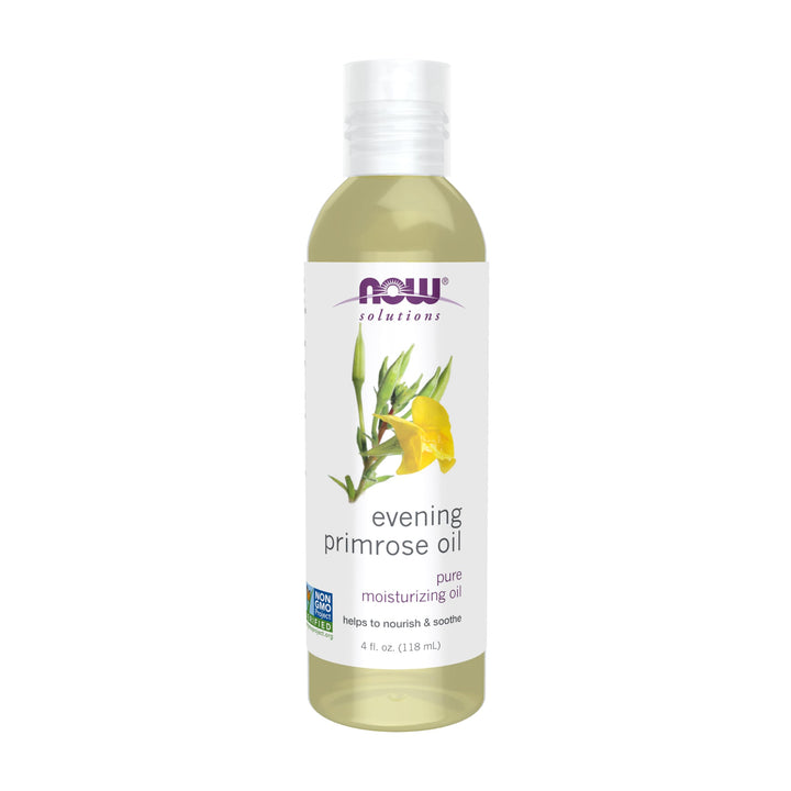 NOW Solutions front bottle showing label and UV-protected clear bottle benefit