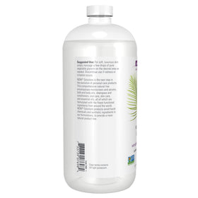 NOW Foods glycerin applied to hands demonstrating moisturizing benefit and easy absorption