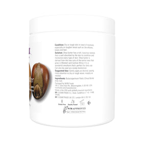 NOW Foods shea butter creamy texture close-up demonstrating easy absorption benefit