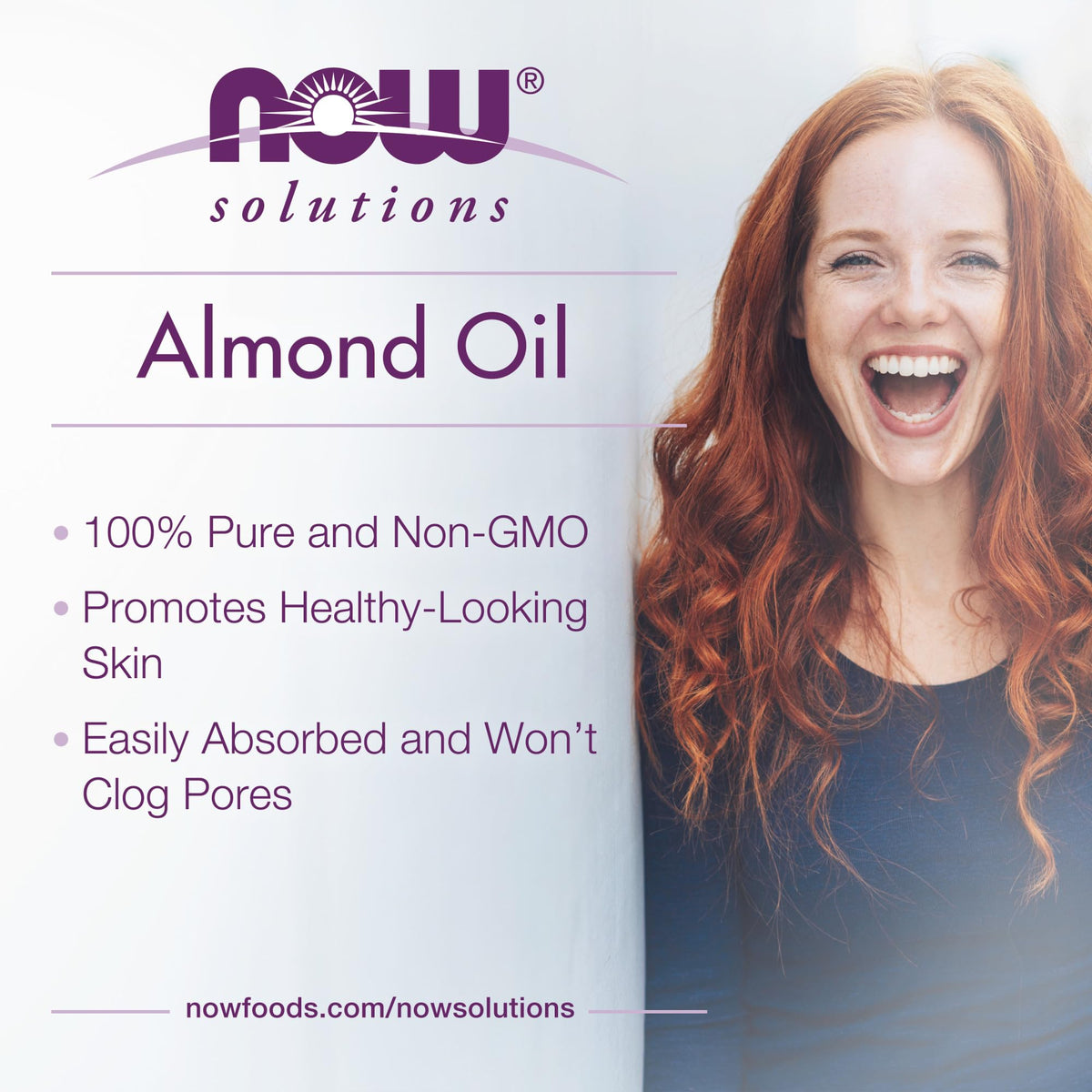 NOW Foods oil being applied to arm demonstrating non-greasy hydration