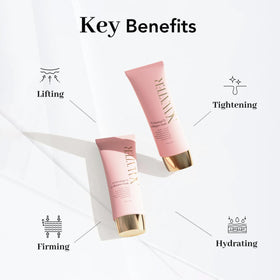 NOWATER spatula applying mask for hygienic even coverage benefit