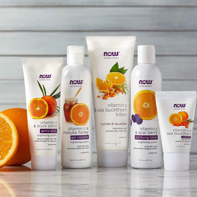 NOW Foods cleanser in bathroom routine illustrating gentle daily cleansing benefit