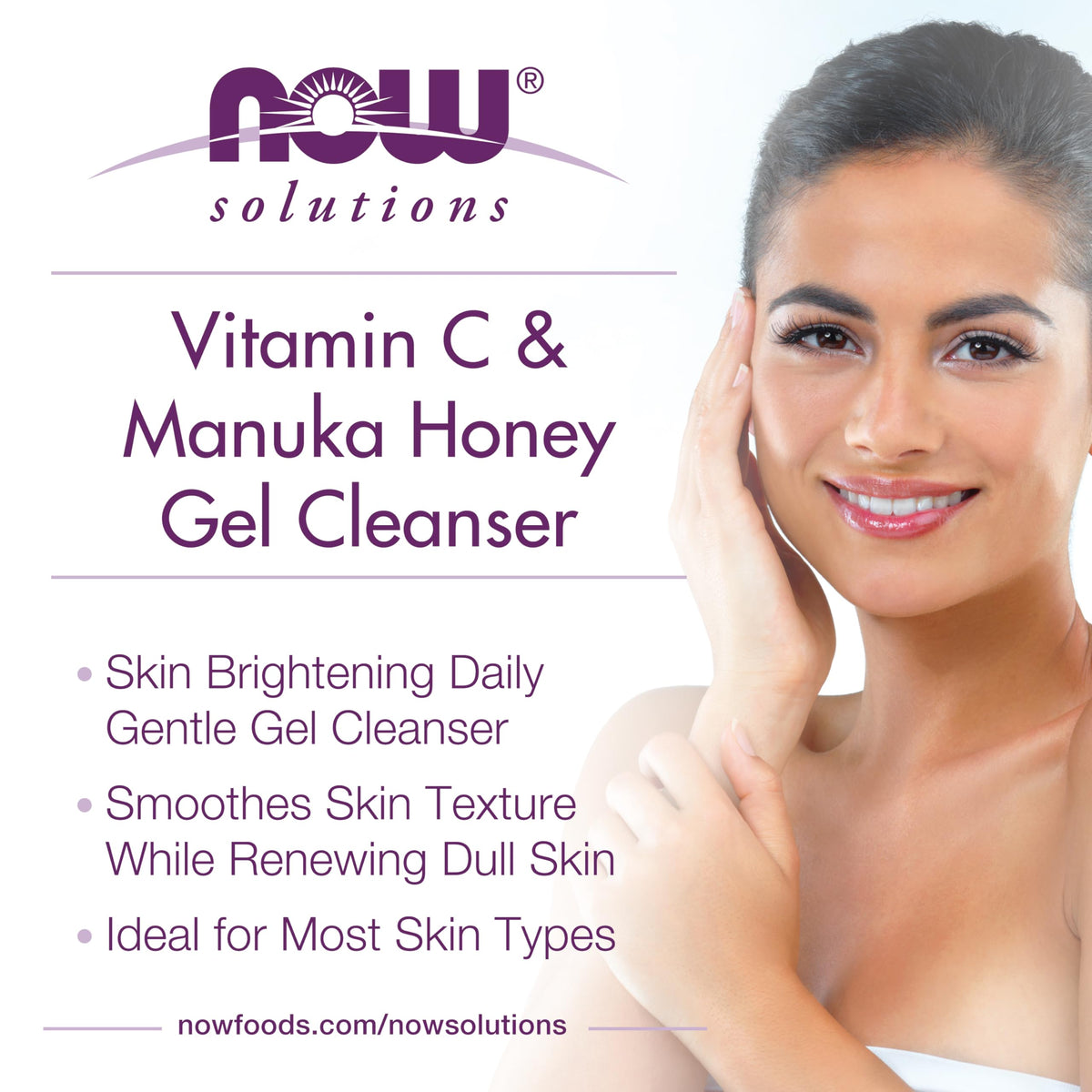 NOW Foods product beside Manuka honey showcasing natural soothing ingredient benefits