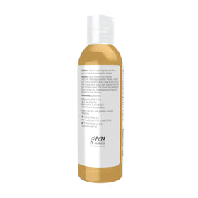 NOW Foods close-up texture of clear lanolin oil highlighting rich emollient feel