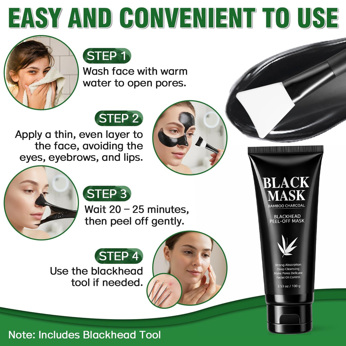 Nozerix mask in bathroom routine conveying easy at-home treatment