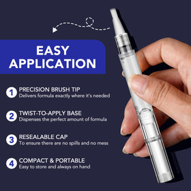 NQINQI brush-tip close-up demonstrating precise application and control