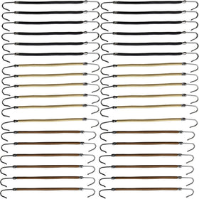 NSBELL front packaging showing 36-piece ponytail hook set, clear organized colors for convenience