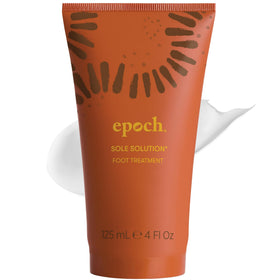Nu Skin front packaging showing product and branding, conveys professional foot care benefit