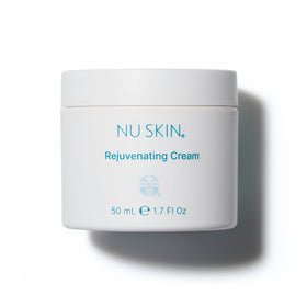 Nu Skin front jar showing product label and benefits