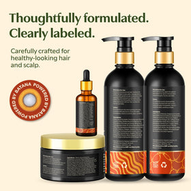 Nuani lifestyle before-and-after comparison for improved manageability and shine