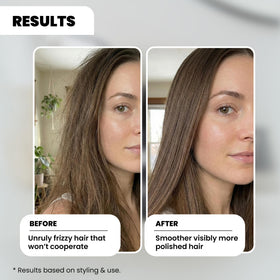 Droplet of Nubi Marula serum texture close-up showing lightweight, non-greasy finish