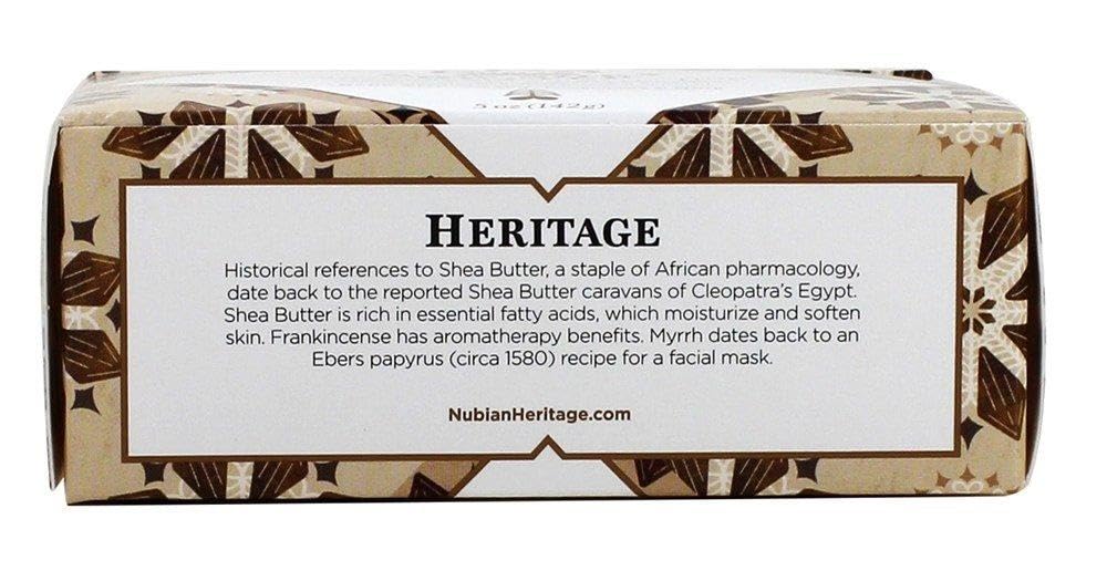 nubian heritage bar closeup of creamy texture and marbled surface for nourishing feel