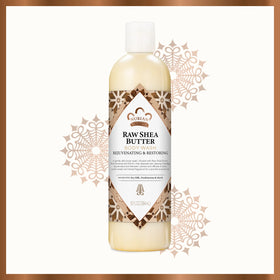 Nubian Heritage body wash in bathroom scene conveying relaxing scent and daily routine benefit
