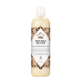 Nubian Heritage front bottle showing label and 13 oz size for clear identification and benefit