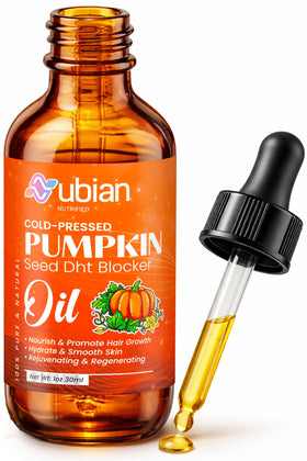 Nubian Nutrified front bottle showing organic cold-pressed label and purity benefit