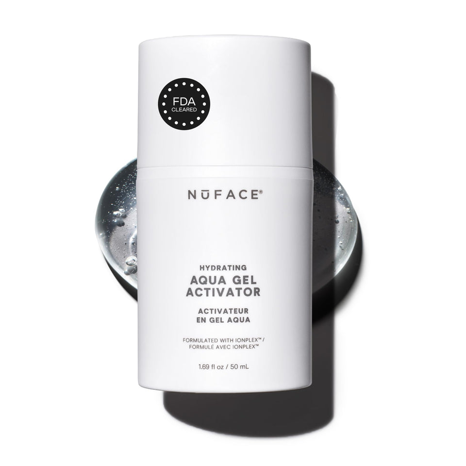 NuFACE front packaging showing product and benefit of reliable conductivity
