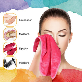 NUGILLA microfiber fabric close-up showing soft texture and gentle cleaning