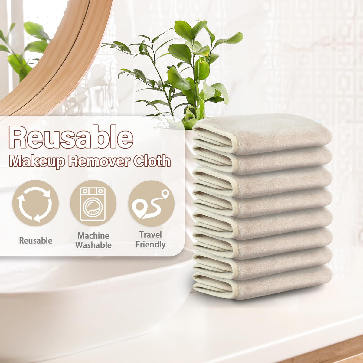 NUGILLA in use wiping off makeup gently to show effective removal benefit