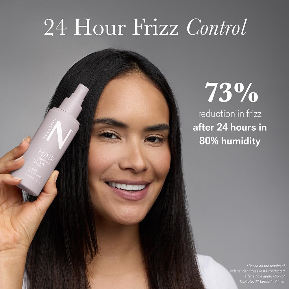 NULASTIN spray mist texture demonstrating lightweight coverage