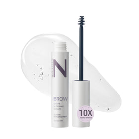 NULASTIN front packaging shows product and benefit for fuller brows