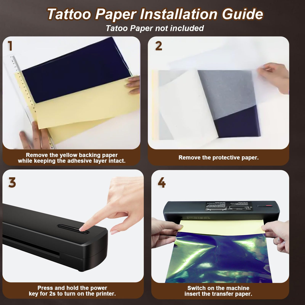 NULLTONEX paper rolls and accessories included for instant setup benefit