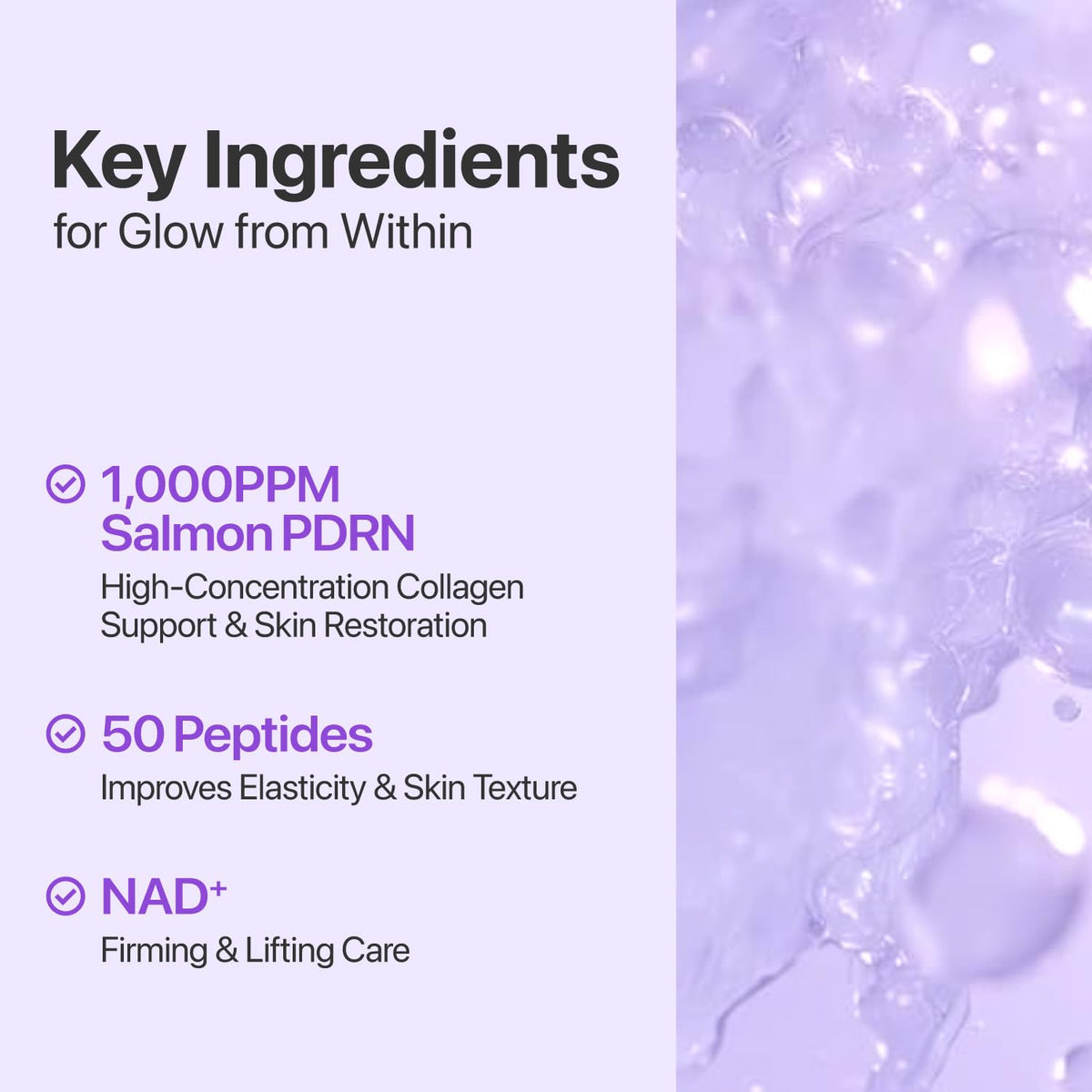 numbuzin application on hand illustrating easy layering and immediate hydration