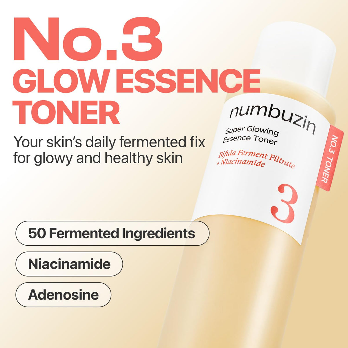 numbuzin closeup pour texture highlighting lightweight hydration feel