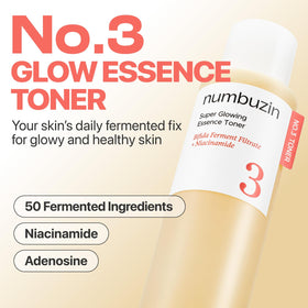 numbuzin closeup pour texture highlighting lightweight hydration feel