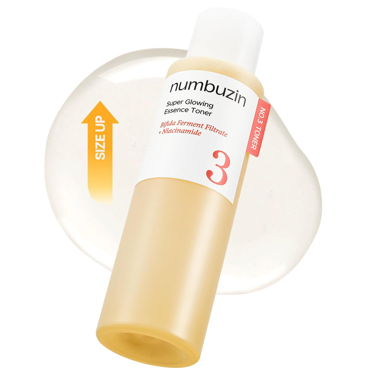 numbuzin front bottle 300ml showing packaging and large size benefit