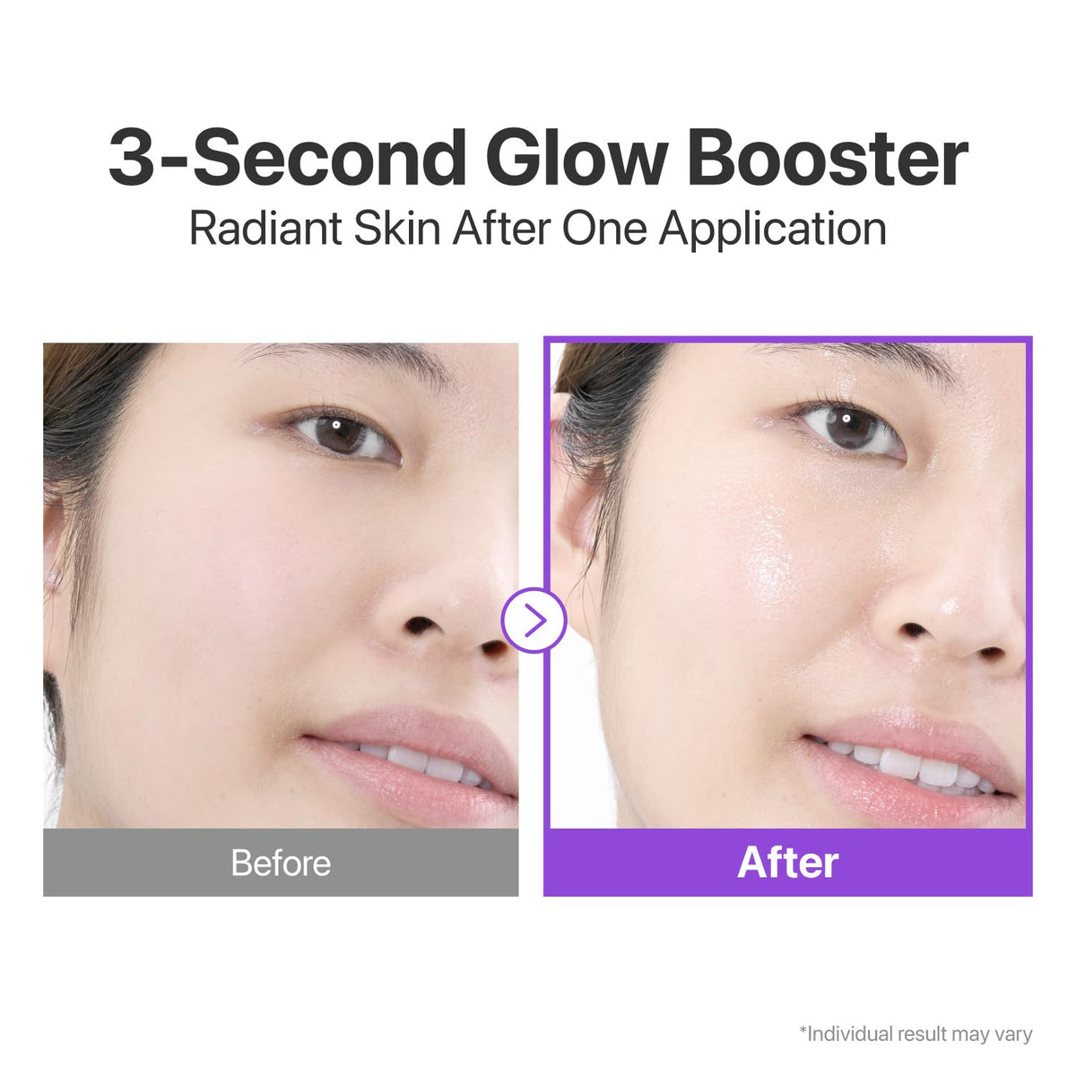 numbuzin ingredient layout with salmon PDRN and peptides showcasing radiance support