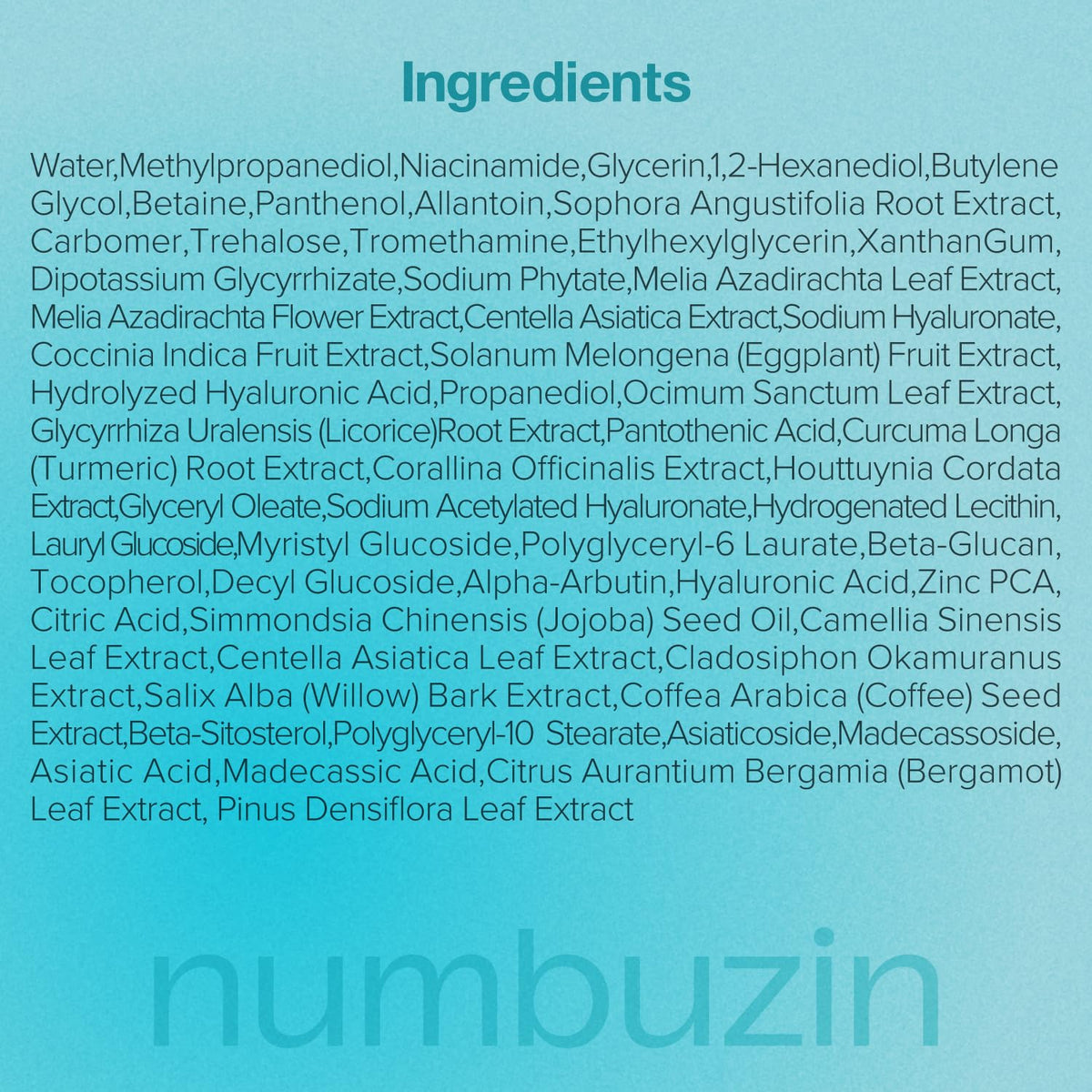 numbuzin placed by bedside as part of nighttime routine promoting hydration and recovery