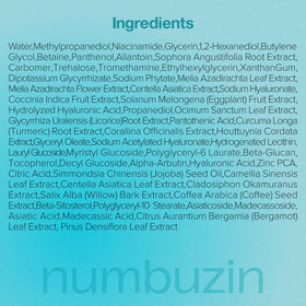 numbuzin placed by bedside as part of nighttime routine promoting hydration and recovery
