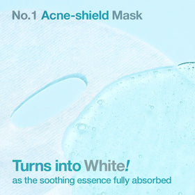 numbuzin mask close-up of fabric texture delivering comfortable adherence and even serum spread