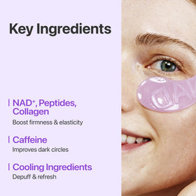 numbuzin NAD+ ingredient vial emphasizing advanced formulation benefits