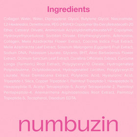 numbuzin open packaging revealing soaked single-use sheets