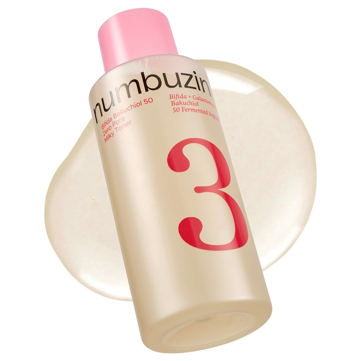 numbuzin front bottle image showing product and glow benefits